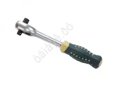 Трещотка реверсивная двухсторонняя 1/2"-3/8", L=250мм,72 зуба, RockFORCE