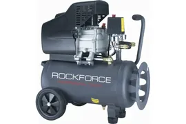 Поршневой компрессор ROCKFORCE с прямым приводом, шланг 8x12 мм, 10 м RF-20/24Iмасляный